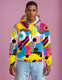 Sudadera psicodélica con capucha