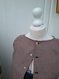 Image 7 of Boat Neck Button Down Sizes 6-24 UK / Europe 32-50/ US sizes 2- 20 Sewing Pattern