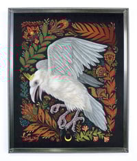 Image 1 of Crude Bones in silver frame