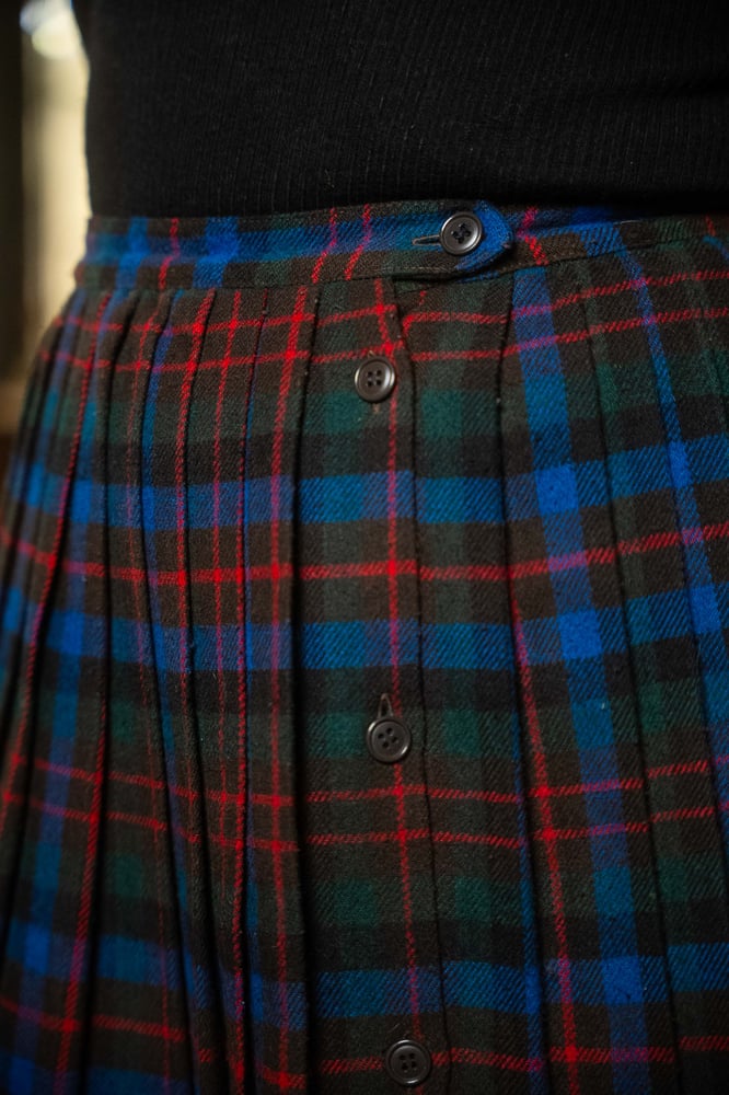 Image of Gonna a pieghe Pennyblack