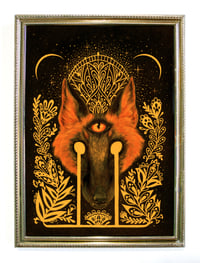 Image 1 of Very Witching Hour in gold brass frame