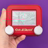 Image 2 of Starry Night Etch A Sketch