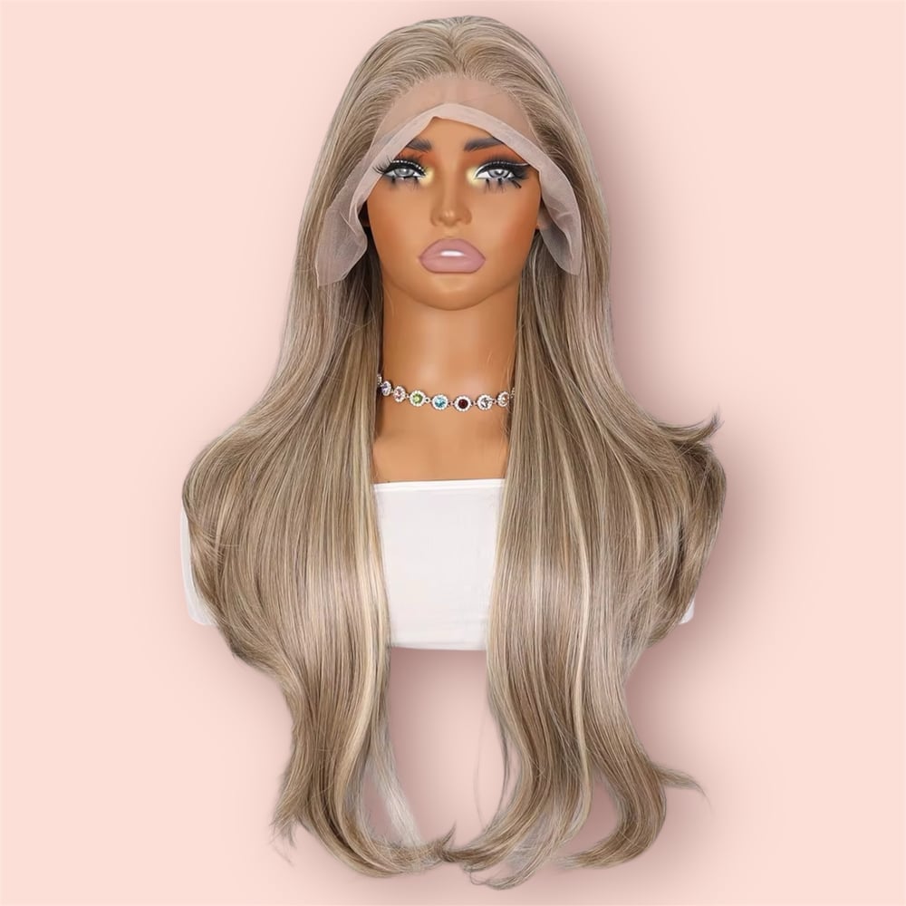Image of Champagne Mami lace front wig 