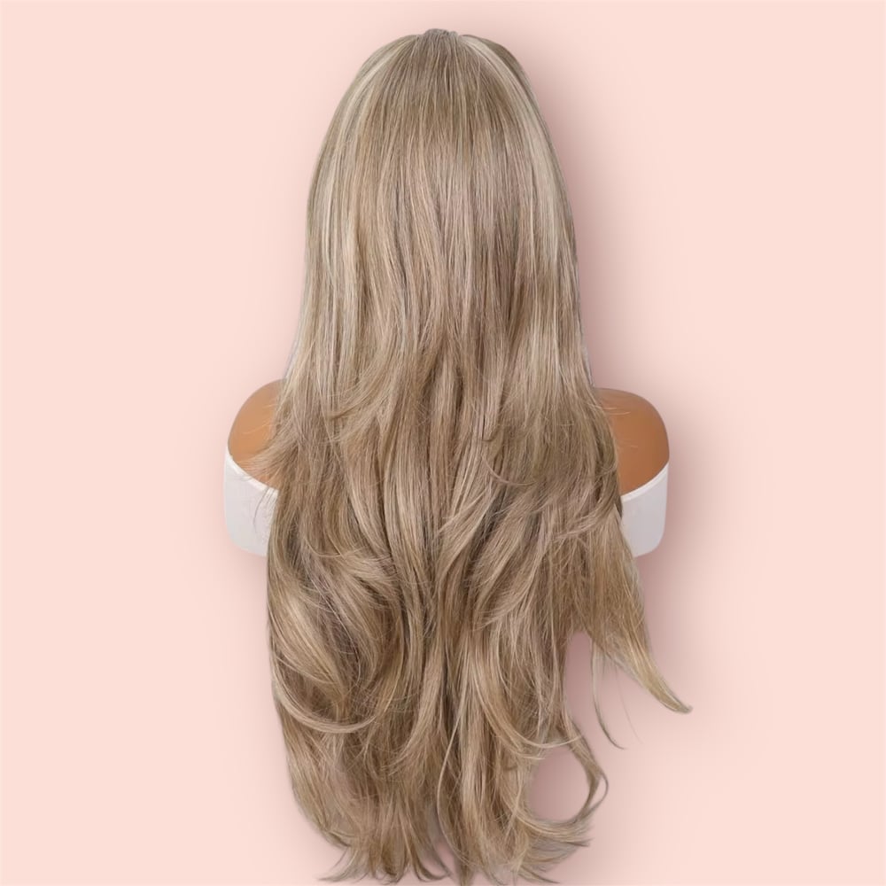 Image of Champagne Mami lace front wig 