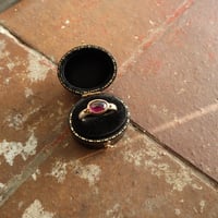 Image 4 of Pink garnet ring