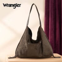 Image 3 of Wrangler Fringe Hobo Bag (Olive)