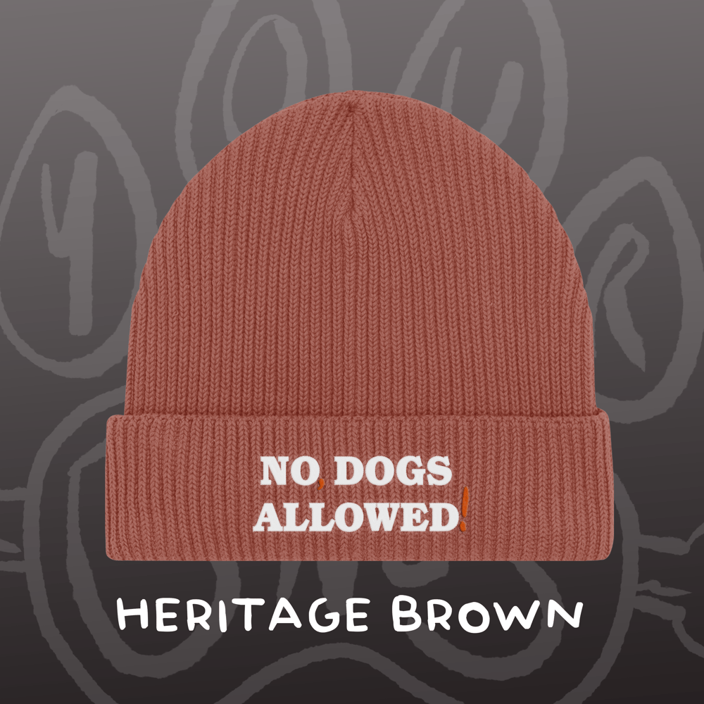 Image of NO, DOGS ALLOWED! - Fisherman Beanie
