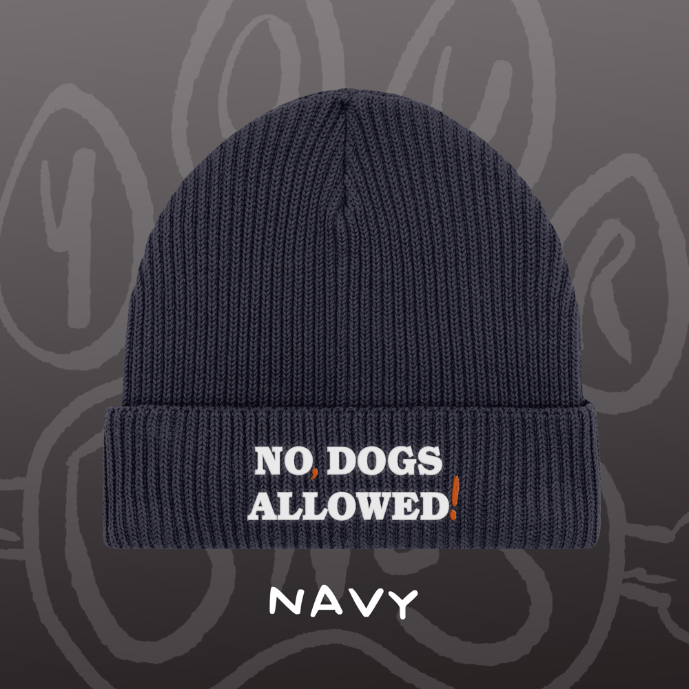 Image of NO, DOGS ALLOWED! - Fisherman Beanie