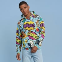 Sudadera cómic con capucha