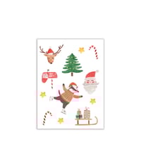 Image 2 of Tatuajes temporales navideños -  2 opciones