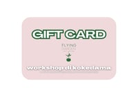 REGALA UNA GIFT CARD ♥ LABORATORIO DI KOKEDAMA