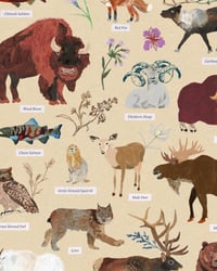 Image 3 of Yukon Wildlife Poster