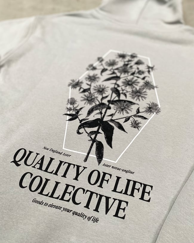 Aster Hoodie in Grey