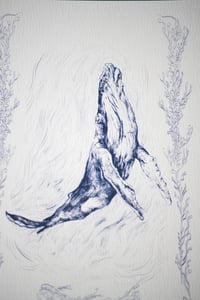 Image 3 of La baleine carte postale/The whale postcard