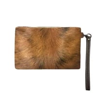 Image 1 of Cowhide Wristlet/Crissbody