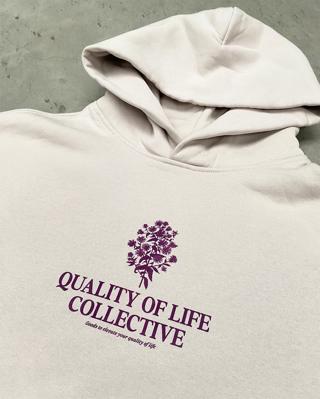 Aster Hoodie in Bone