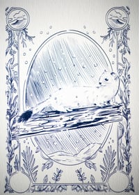 Image 2 of L'Hermine carte postale/The ermine postcard