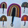 Assorted Ghanian decorative fans