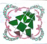Image 4 of Stained Glass Evergreen Quilt Tree