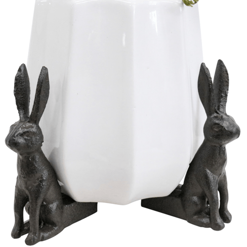 Image of Cast Iron Hare pot Feet Set of 3 