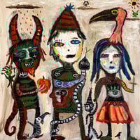 Pink Flamingo 11 x 14 Paper Print