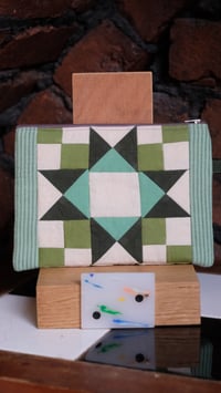 Image 2 of Green star pouch