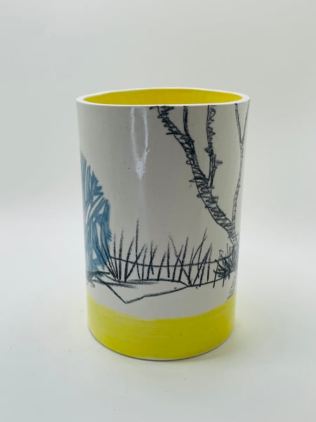 Image of Copy of Koi Carp vase (#655)