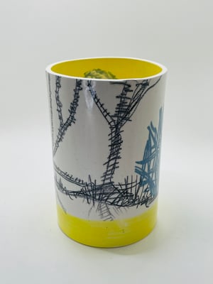 Image of Copy of Koi Carp vase (#655)