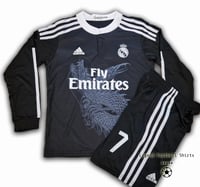 Image 3 of Real Madrid 2014 2015 third kids retro kit RONALDO 7