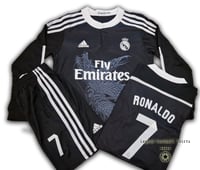 Image 1 of Real Madrid 2014 2015 third kids retro kit RONALDO 7