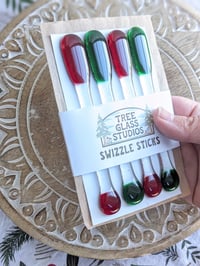 Image 2 of Holiday Party Cocktail Swizzle Sticks