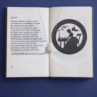 Image 2 of Doily Oval Pendant Necklace