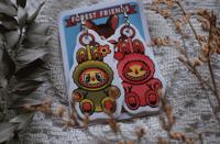 labubu Earring Set