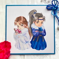 QJJ Watercolor Shikishi Boards