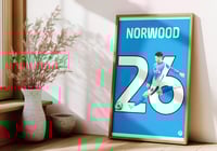 Image 2 of Oliver Norwood - Stockport County, Pennodraws Art Print