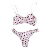 Image 1 of RED POLKA DOT set