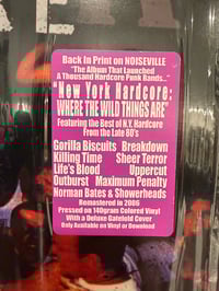 Image 2 of V/A-New York Hardcore: Where The Wild Things Are LP
