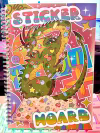 Image 2 of PRE-ORDER: Sticker Hoard Dragon XL Reusable Sticker Book