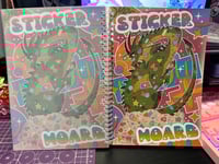 Image 3 of PRE-ORDER: Sticker Hoard Dragon XL Reusable Sticker Book