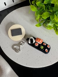 Image 3 of Sushi platter magnets and keychain 