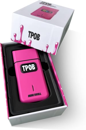 Image of TPOB MINI SKULL FOIL SHAVER BLACK,SLIME,CANDY