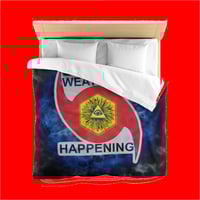 Image 1 of THE WEATHER IS HAPPENING DUVET COVER