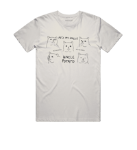 Image 1 of PRE-ORDER: Poets Square Cats "He's My Uncle Potato" Unisex T-shirt