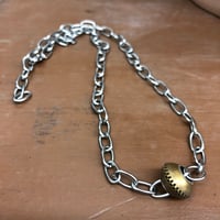 Image 6 of Worm drive gear/Double gear necklaces