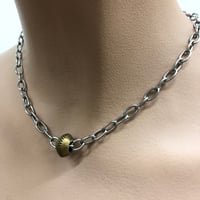 Image 2 of Worm drive gear/Double gear necklaces