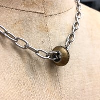 Image 8 of Worm drive gear/Double gear necklaces