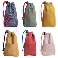 Image 8 of Tool Pouch Bag for Potters, Artists & Makers. Upcycled Repurposed Canvas.  004