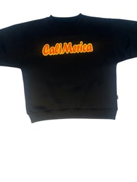 Image 2 of CaliMerica™ Crewneck – Yellow/Orange Vinyl