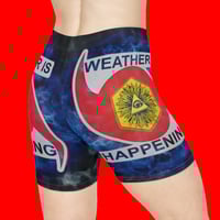 Image 4 of THE WEATHER IS HAPPENING WOMEN'S BIKER SHORTS