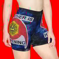 Image 3 of THE WEATHER IS HAPPENING WOMEN'S BIKER SHORTS